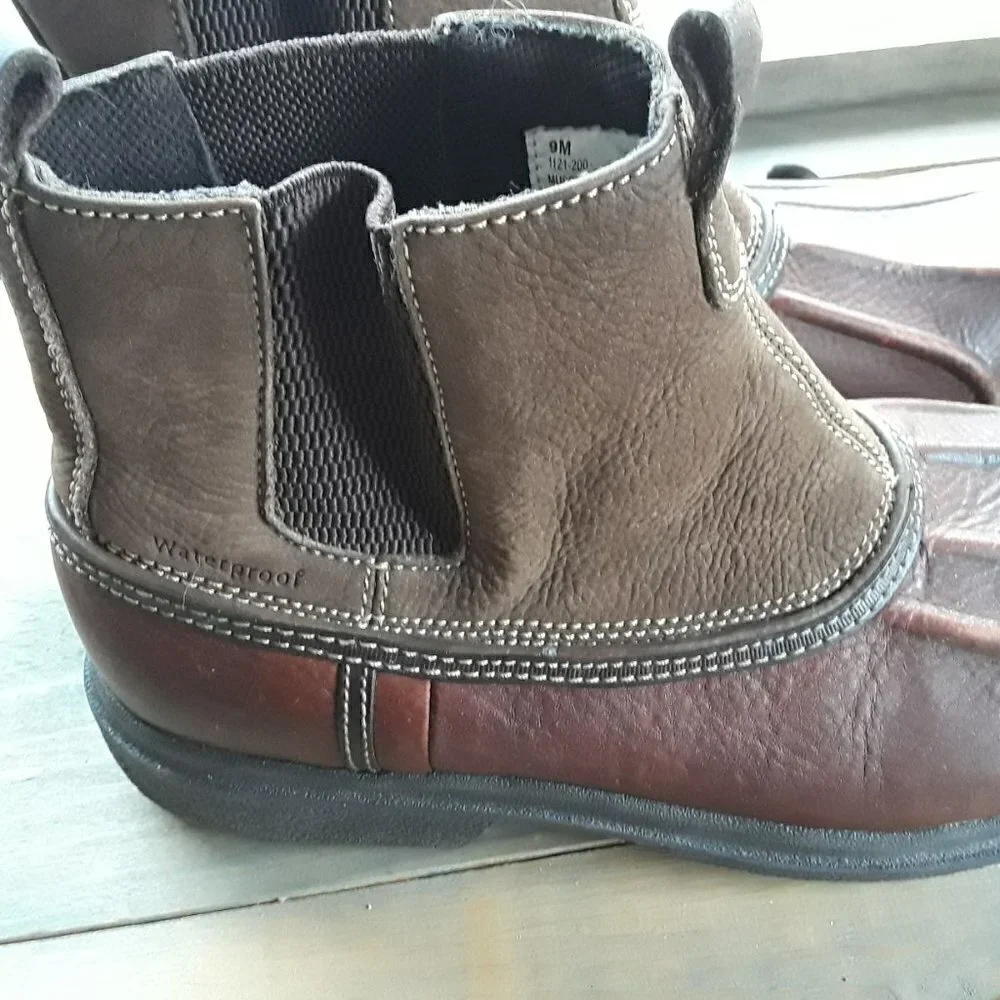 BASS Muscovy Duck Waterproof Slip-on Field Boots Size 9